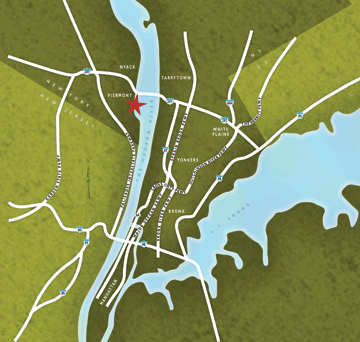 OVERLOOK OVERVIEW - Perfectly located, close to downtown Piermont, Nyack, White Plains, Bergen County and NYC